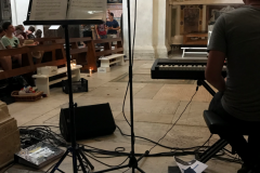 Rise up bei der Night of Prayer in der Kirche "Trinita dei Monti"